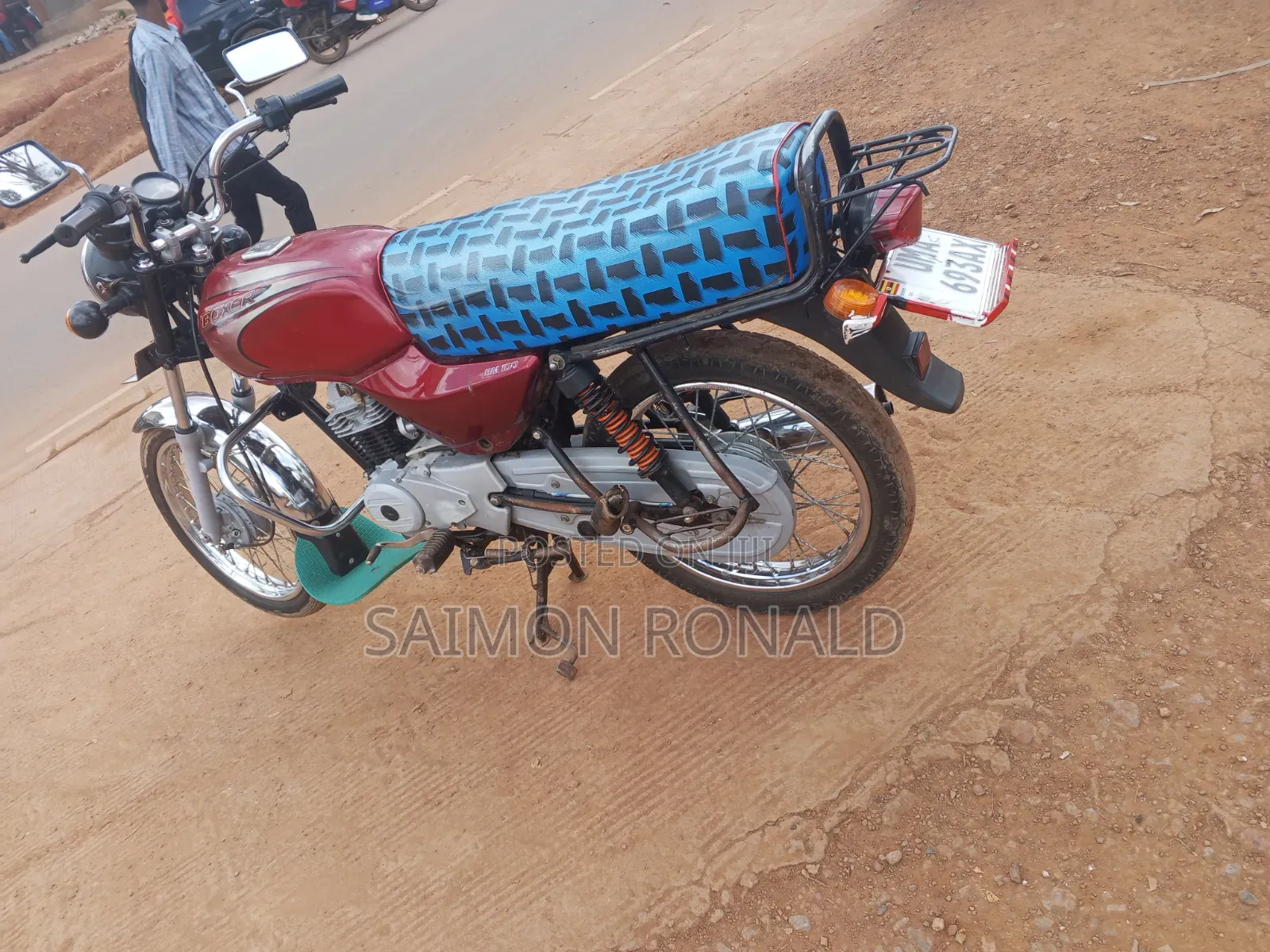 Bajaj Boxer 100 2025 Red