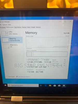 Laptop Lenovo ThinkPad X1 Yoga 16GB Intel Core i7 SSD 256GB