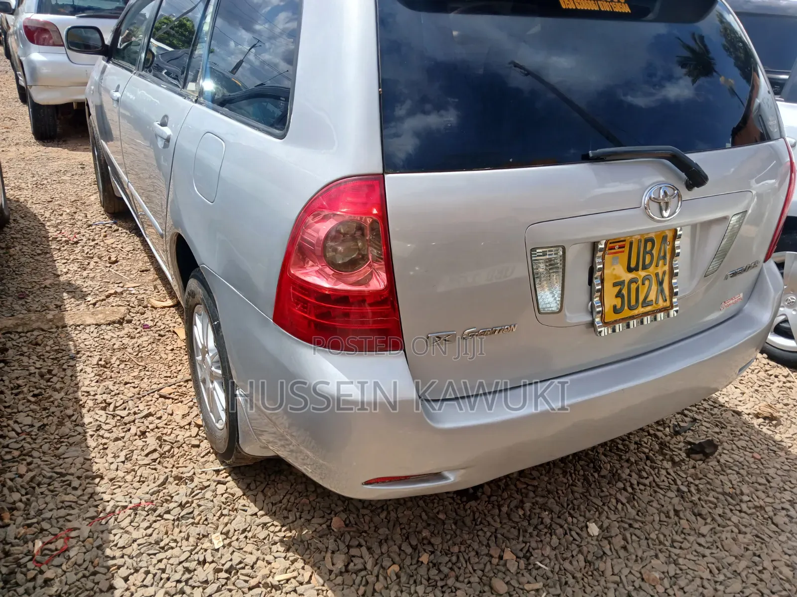 Toyota Corolla Fielder 2005 Silver