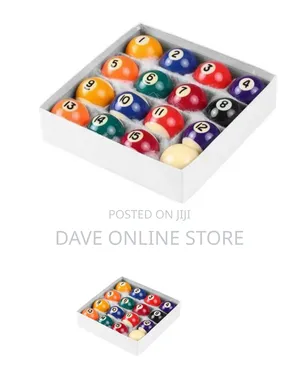 Pool Table Balls