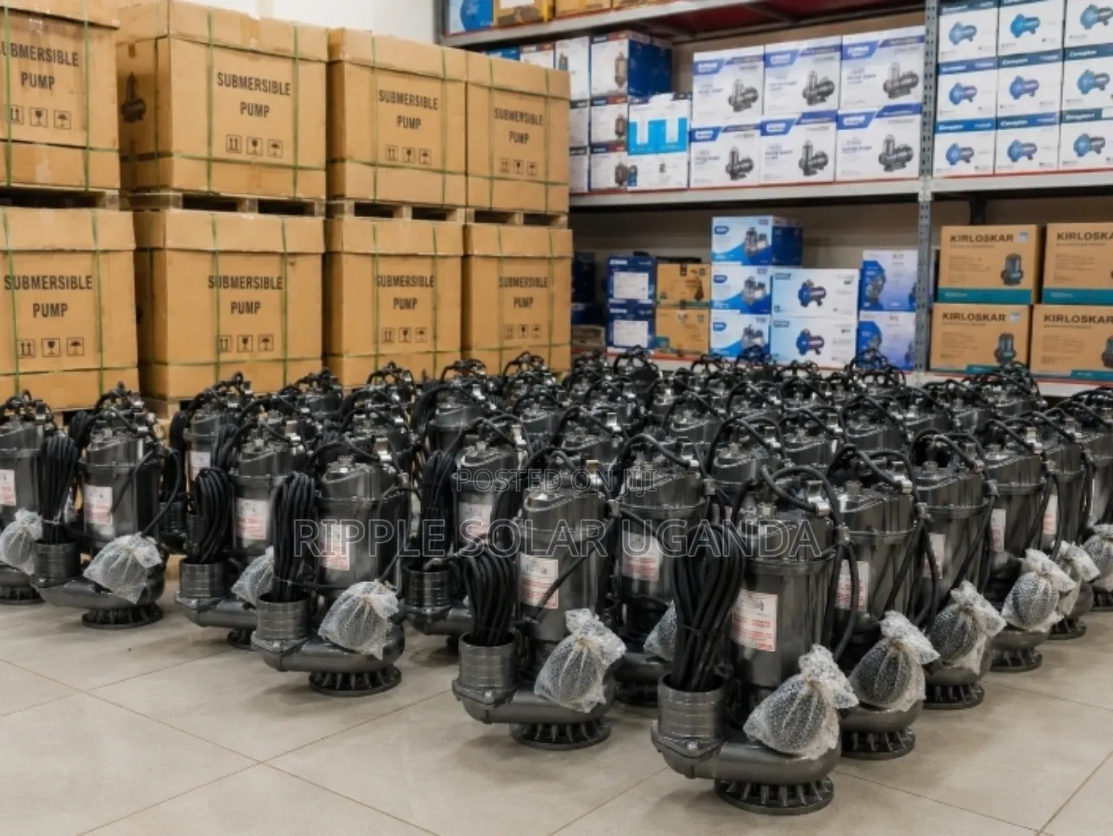 1500w Ac Submersible Water Pump 7m Head Kampala