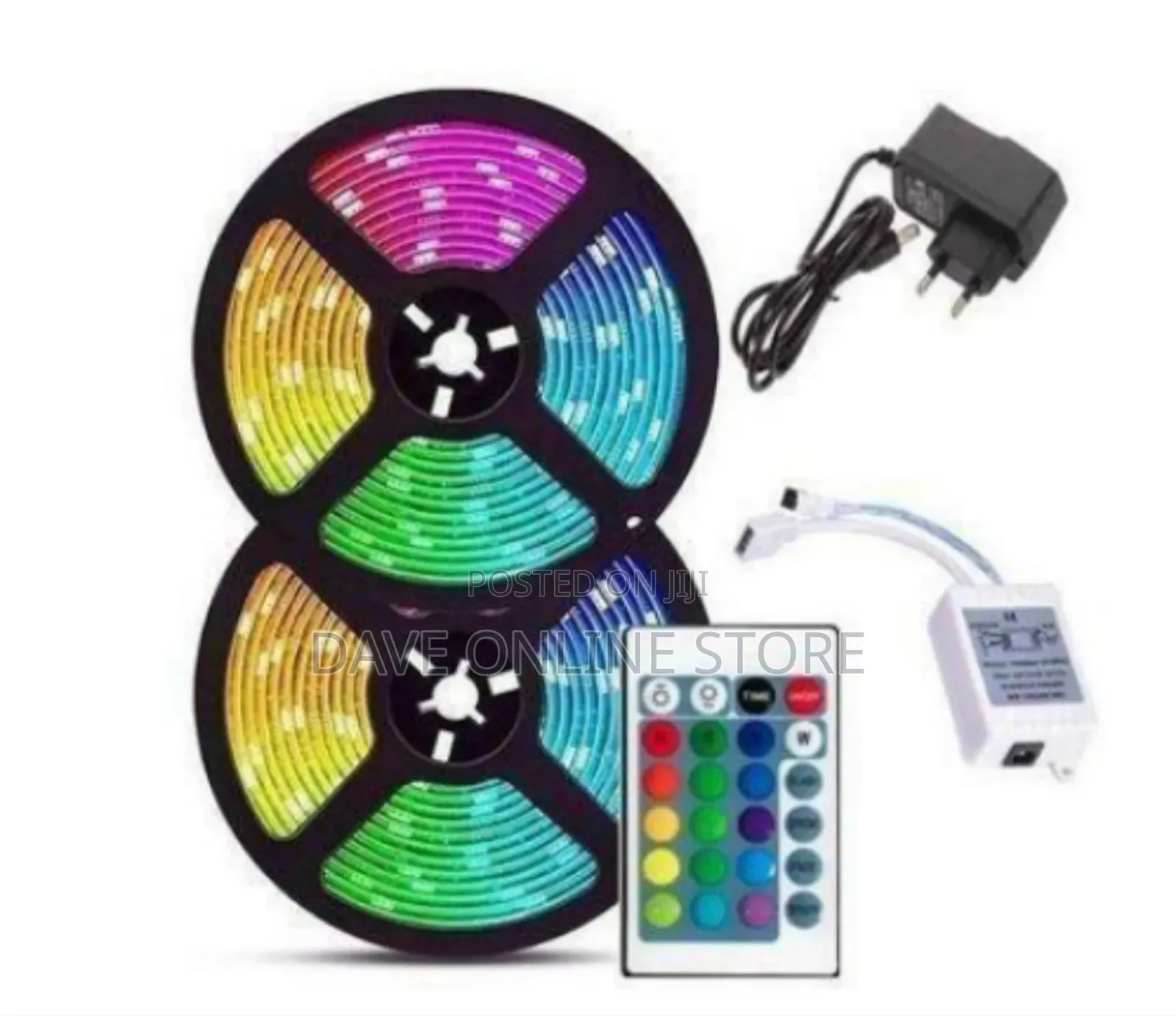 Vibrant Multi-Mode Led Strip Light Kit With Remote Control