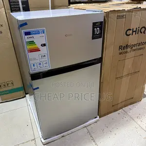 Silver Chiq Ctm110sk3 Double-Door Refrigerator
