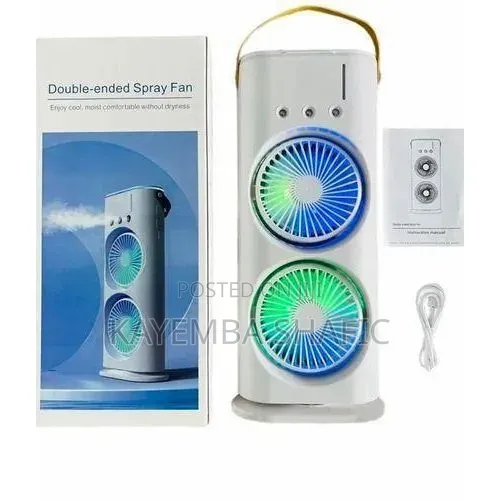 Double Ended Spray Fan-White