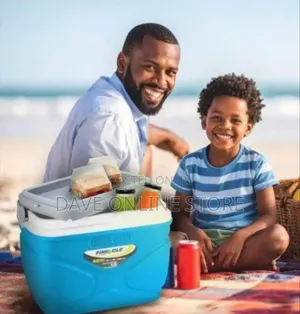 Pinnacle Portable Cooler (Or Ice Chest) With an Integrated Handle