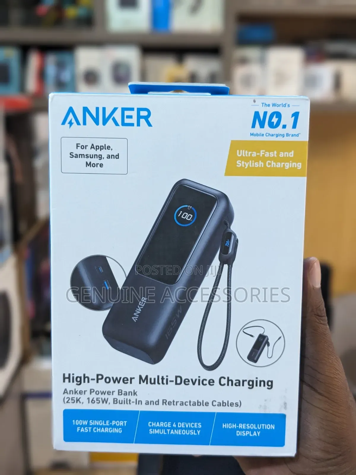 Anker High-Power Multi-Device Charging Powerbank 165w
