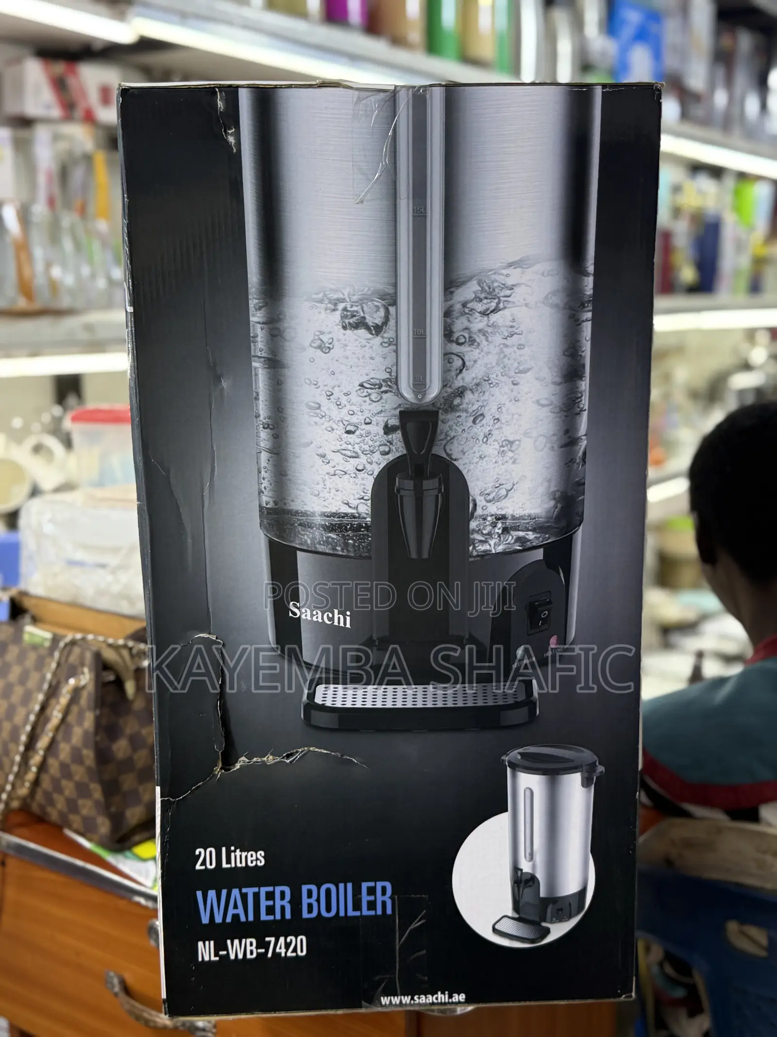 Saachi 20 Litre Stainless Steel Water Boiler