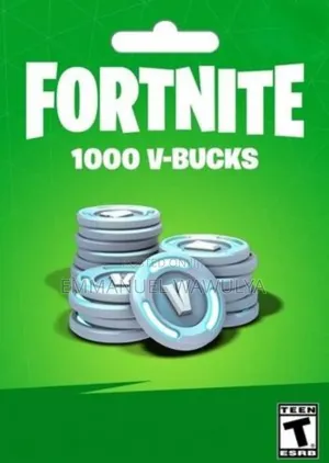 1000 v Bucks Gift Card for Fortnite (Usa)