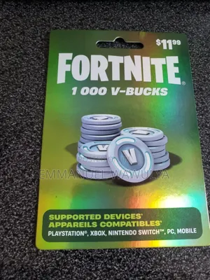 1000 v Bucks Gift Card for Fortnite (Usa)