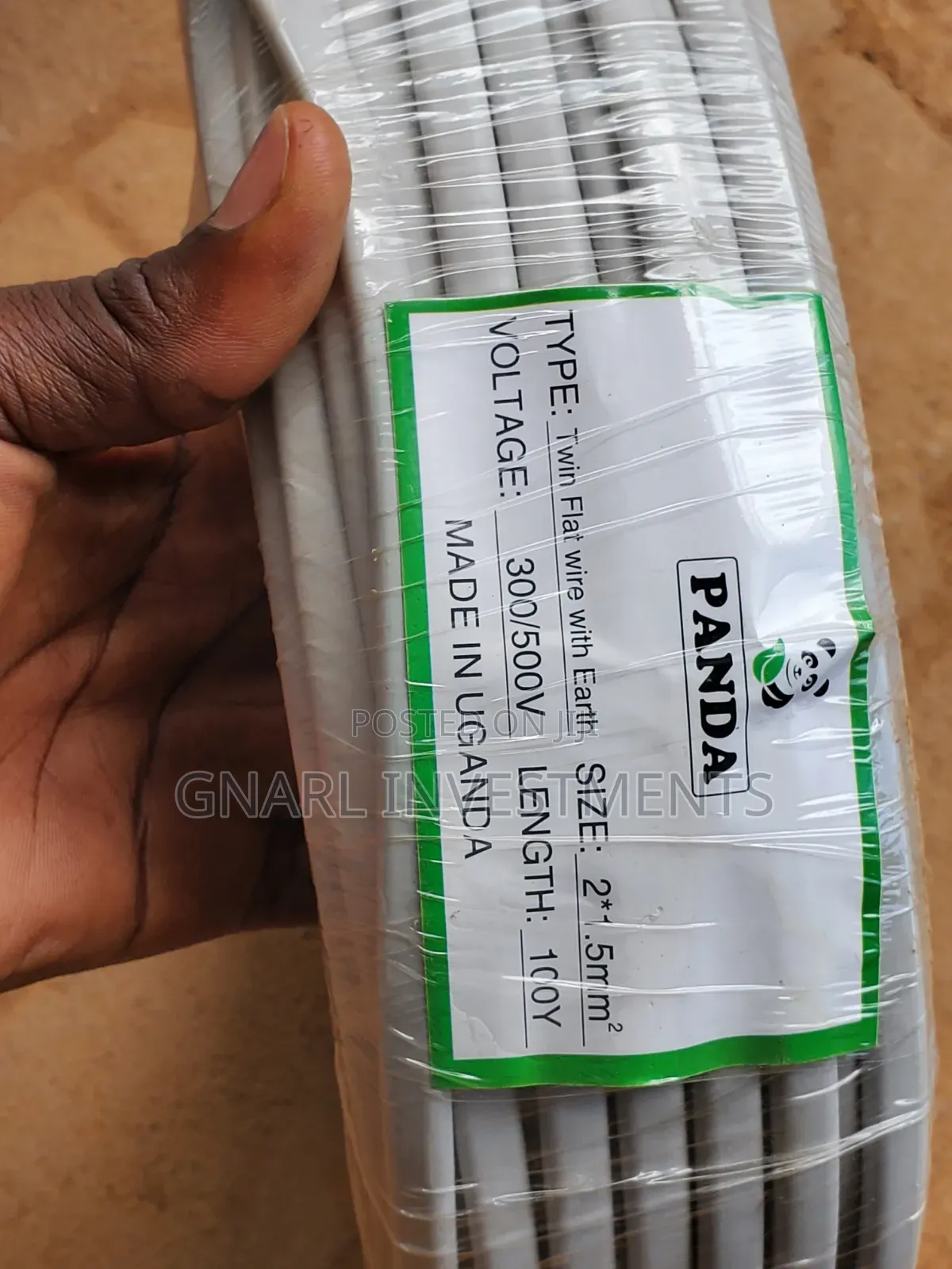 Twin Flat Wire With Earth 2.1 5mm2