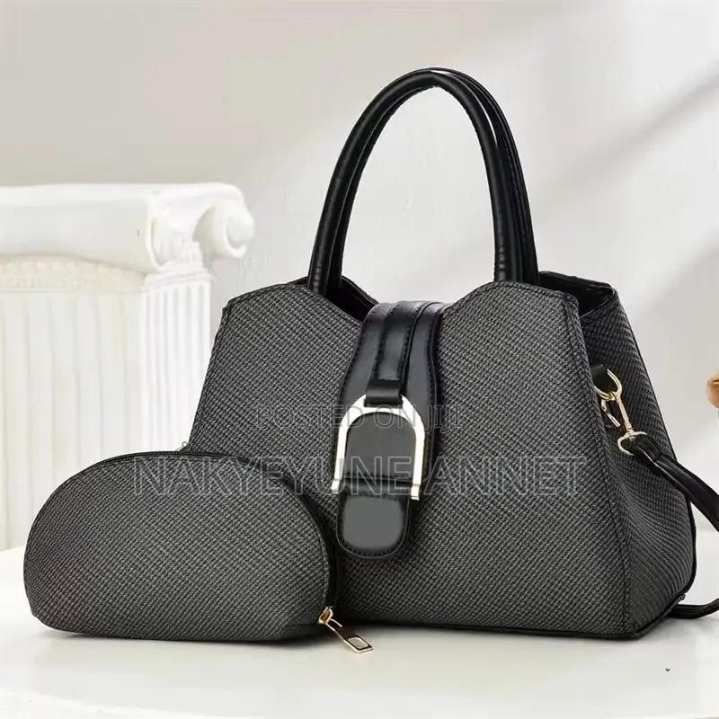 Simple Solid Color Office Handbag