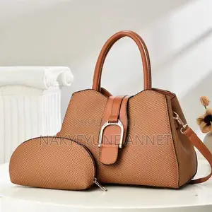 Simple Solid Color Office Handbag
