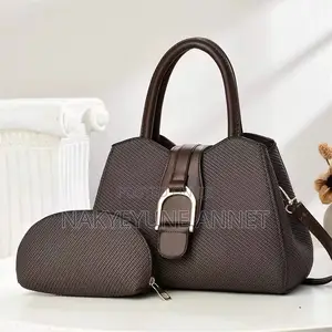 Simple Solid Color Office Handbag
