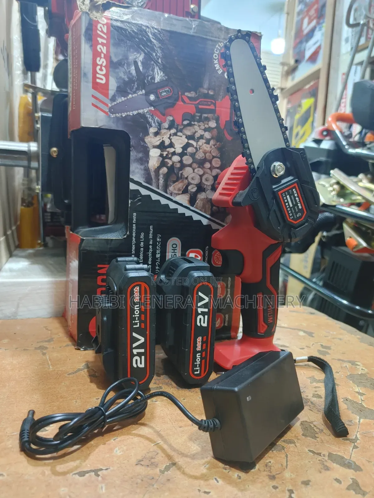 Electric Battery Powered Cordless Edon Portable Chainsaw