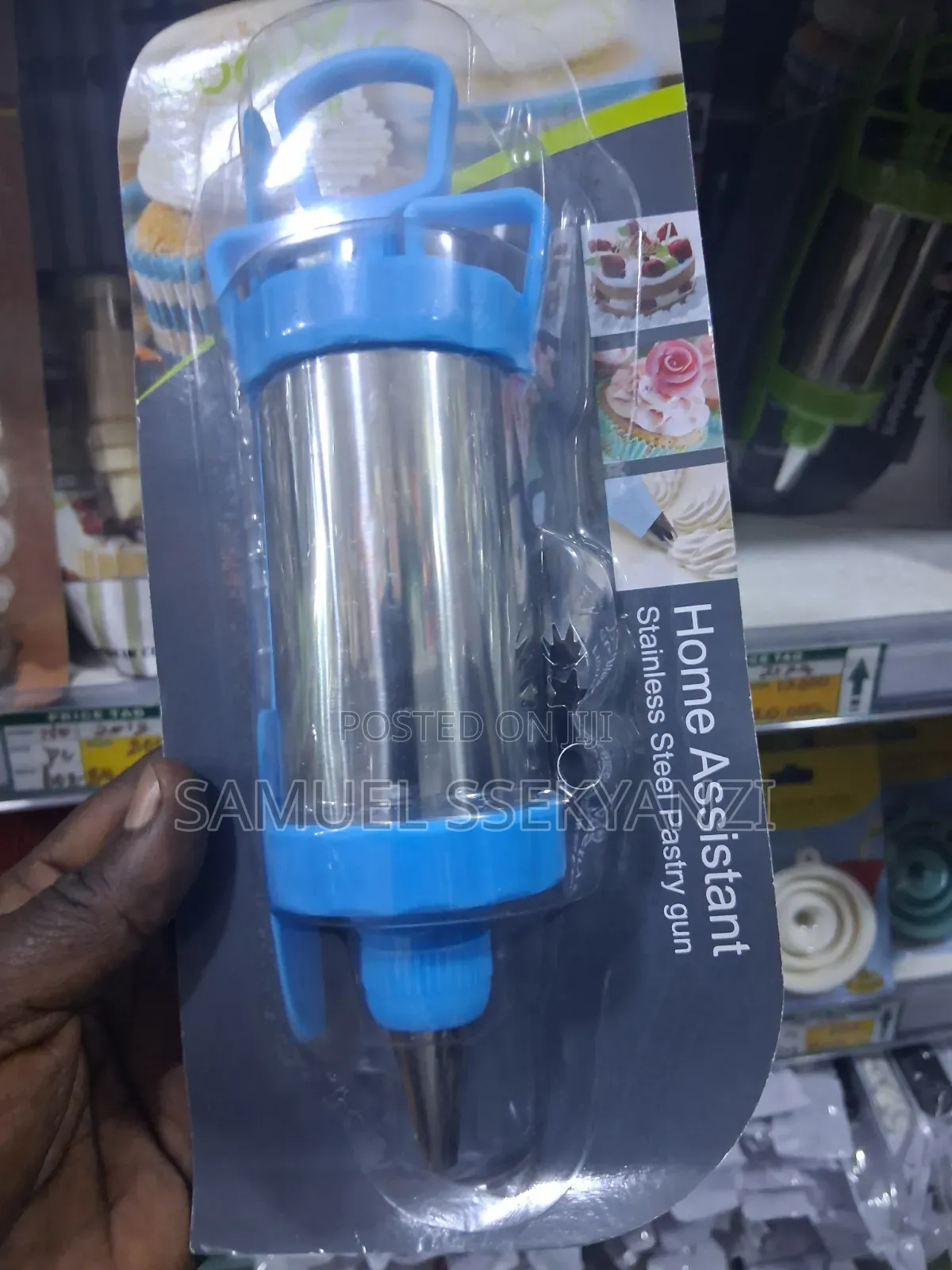 This Is a Home Assistant Stainless Steel Pastry Gun