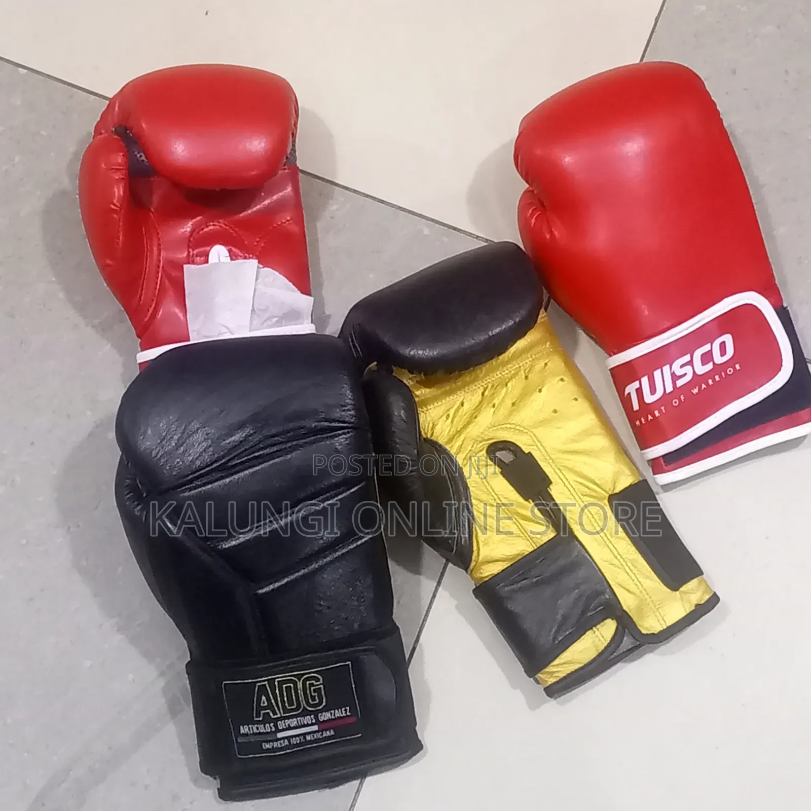Boxing Gloves Different Sizes and Colours