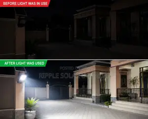 200w Solar Flood Security Light With Panel Remote Control Outdoor