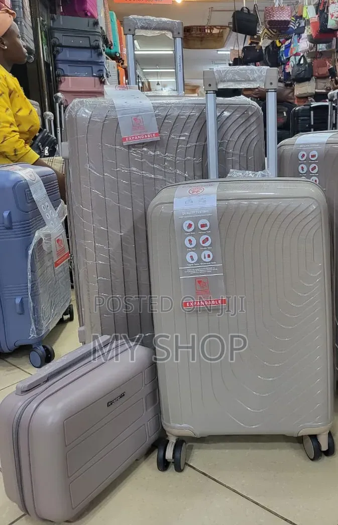 Executive Travel Suitcase 4pcs Set - Secure Spacious (Free Delivery)