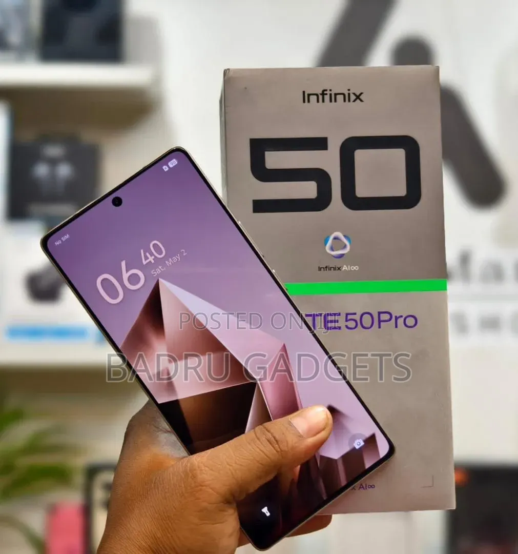 New Infinix Note 50 Pro 4G 256 GB Silver