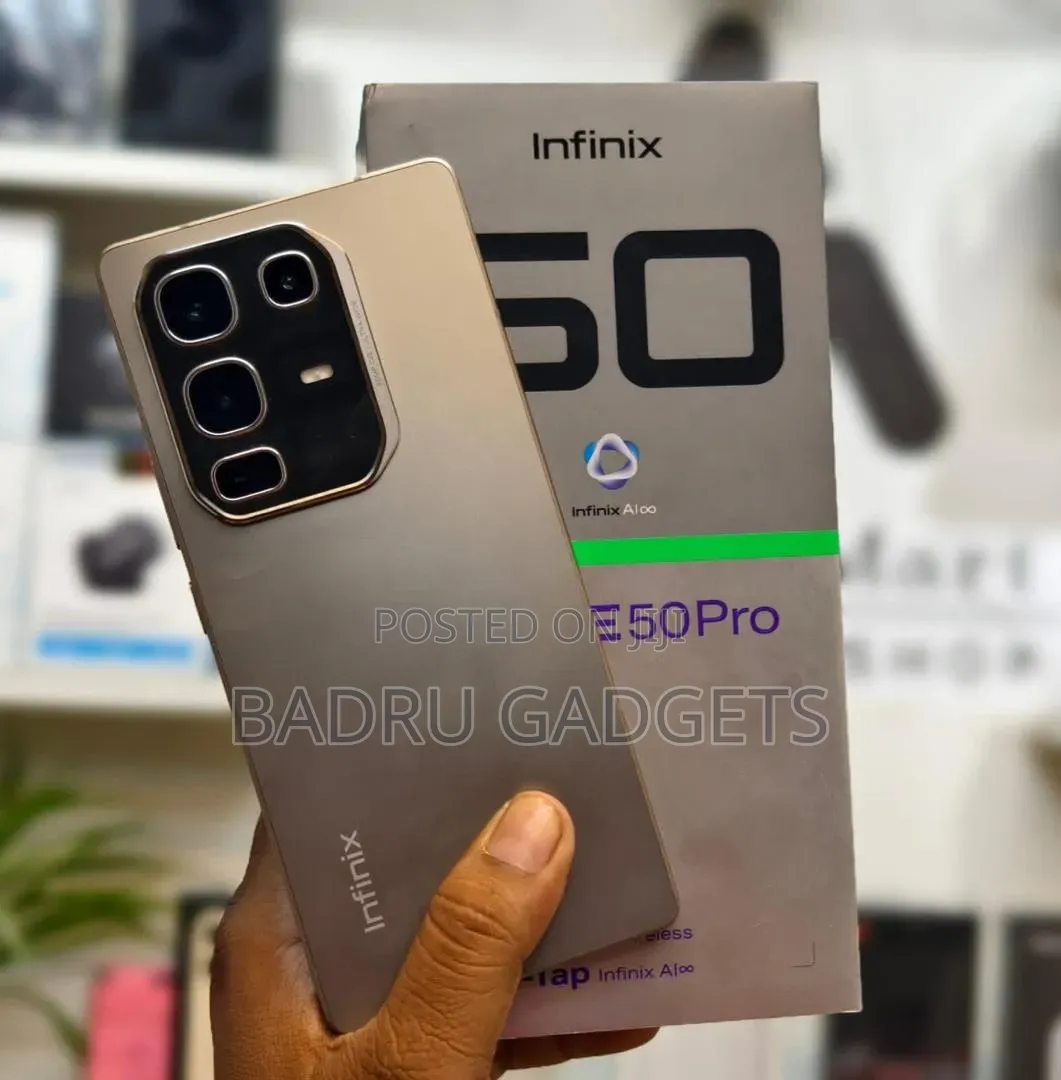 New Infinix Note 50 Pro 4G 256 GB Silver