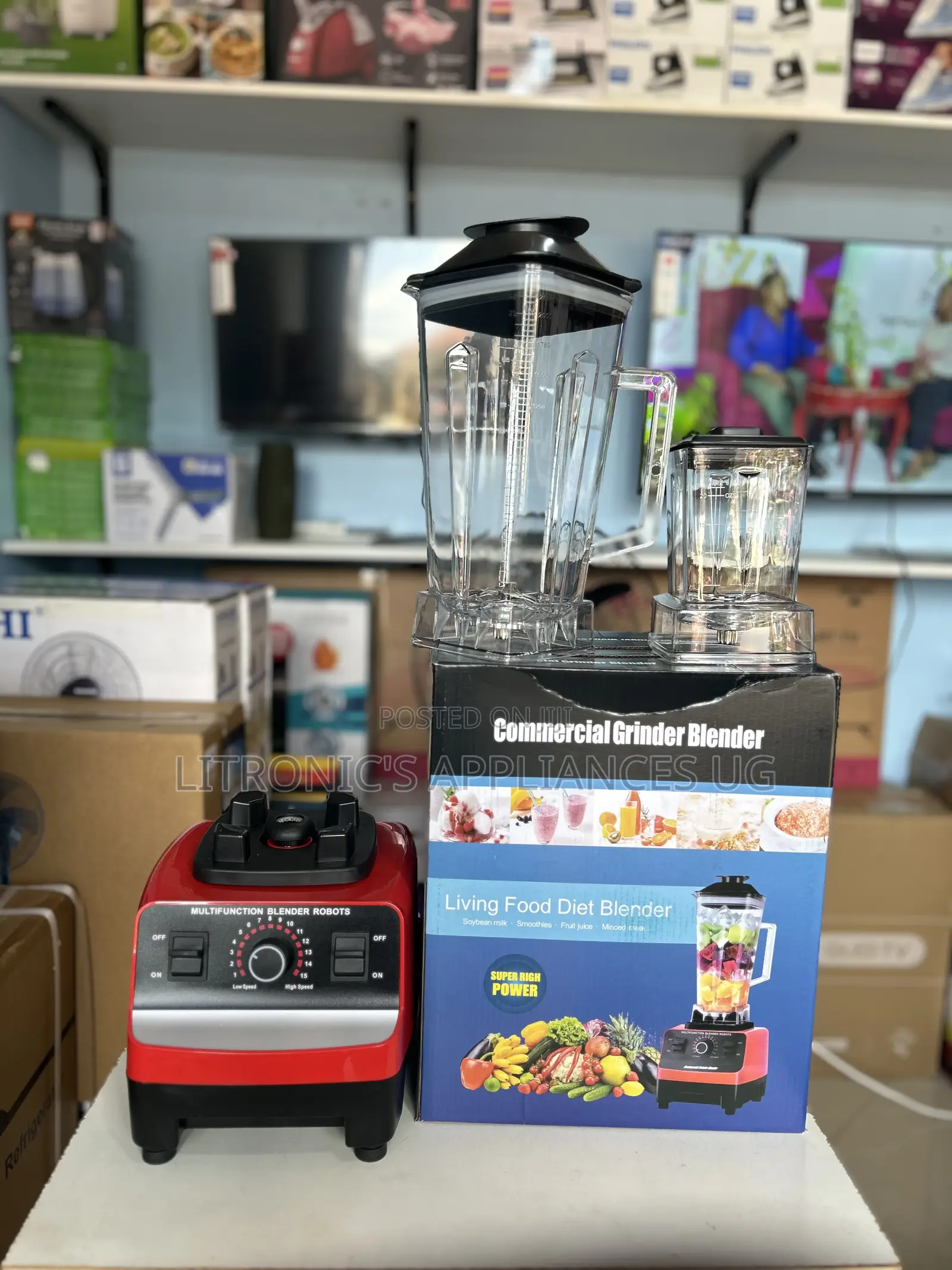 2in1 Commercial Blender