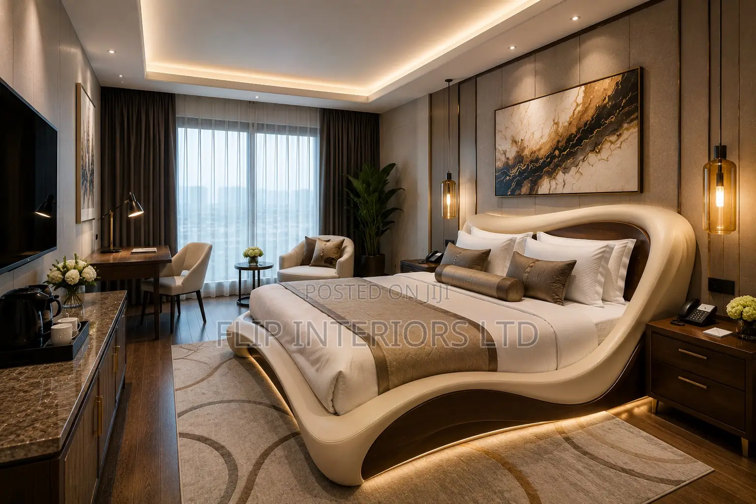 Executive Hotel Suite Design Furnishing Services