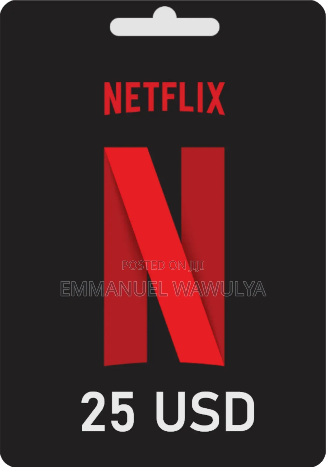 20$ Netflix Gift Card (Usa)