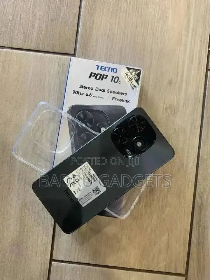 New Tecno Pop 10C 128 GB Black