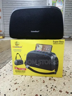 Boombest Ln-713bt Portable "Super Bass" Wireless Bluetooth Speaker.