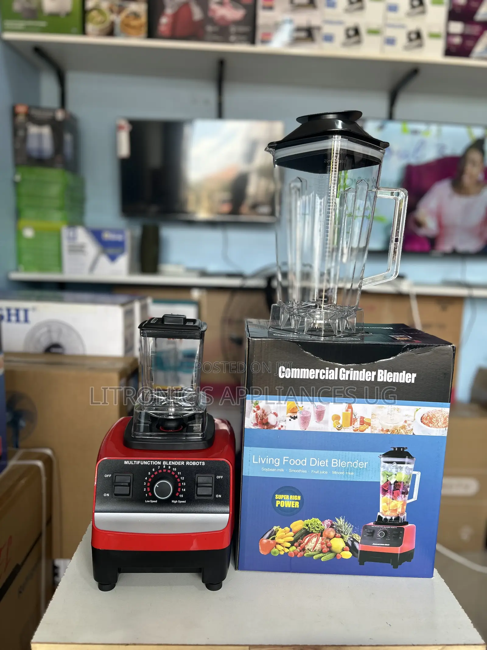 Commercial 2in1ginder Blender