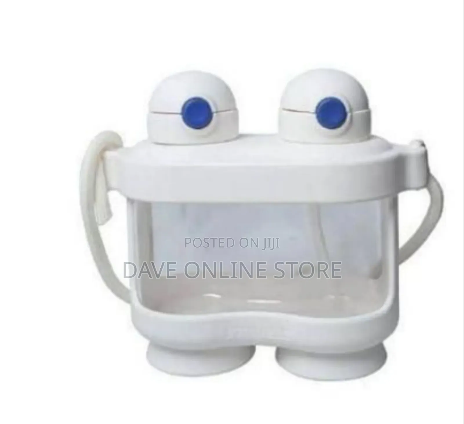 Creative Dual-Compartment Binocular-Style Water Bottle With Carrying
