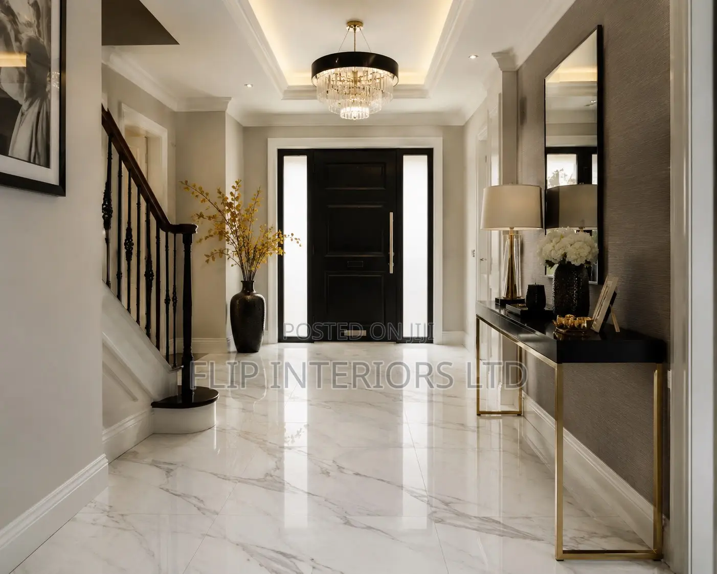 Luxury Foyer Entrance Interior Styling Services