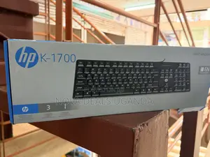 Hp Wired Usb Keyboard Full Size Quiet Keys Numeric Keypad