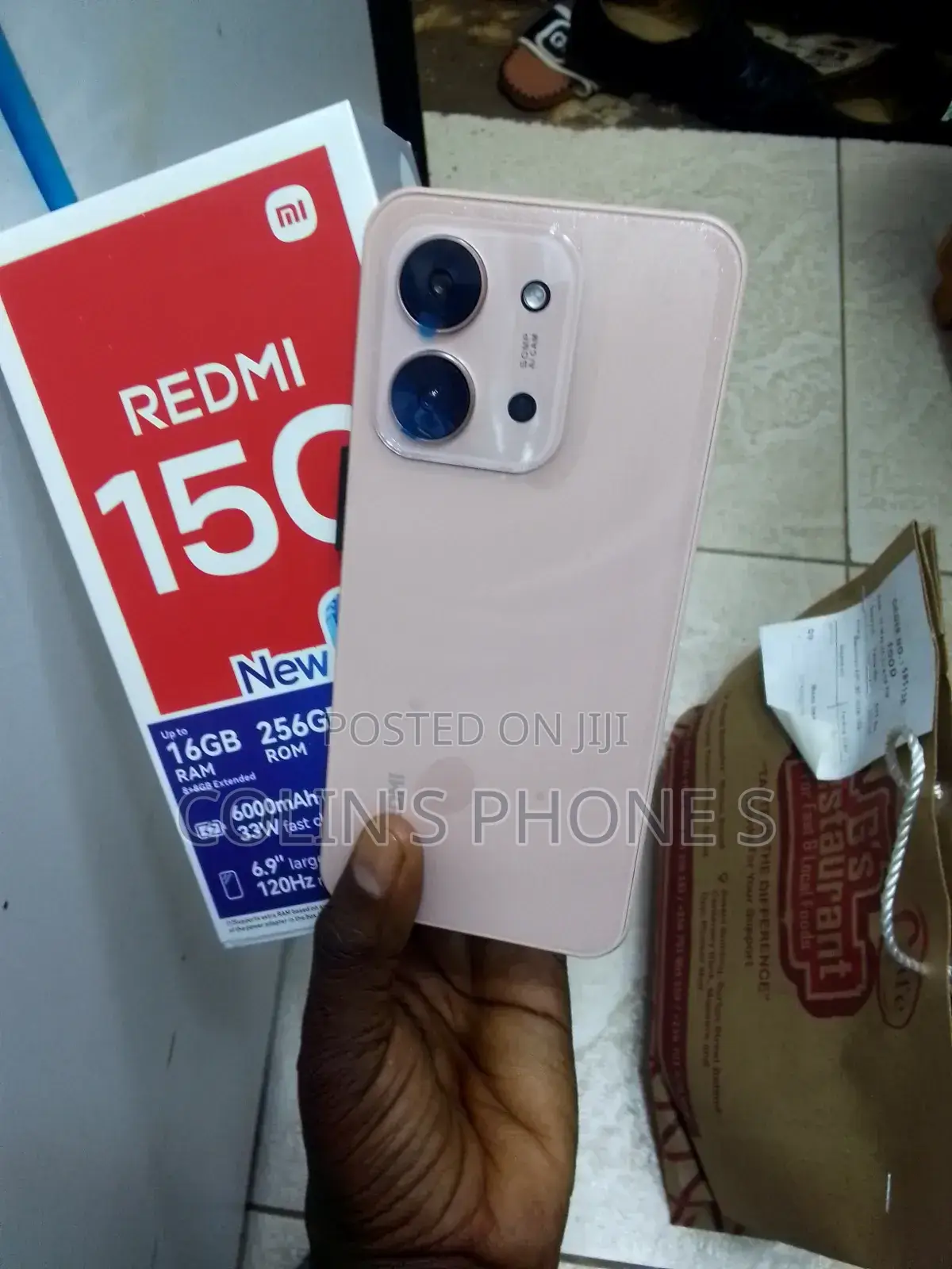 New Xiaomi Redmi 15C 4G 256 GB Pink
