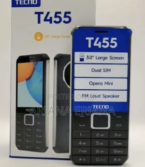 New Tecno T455 Black