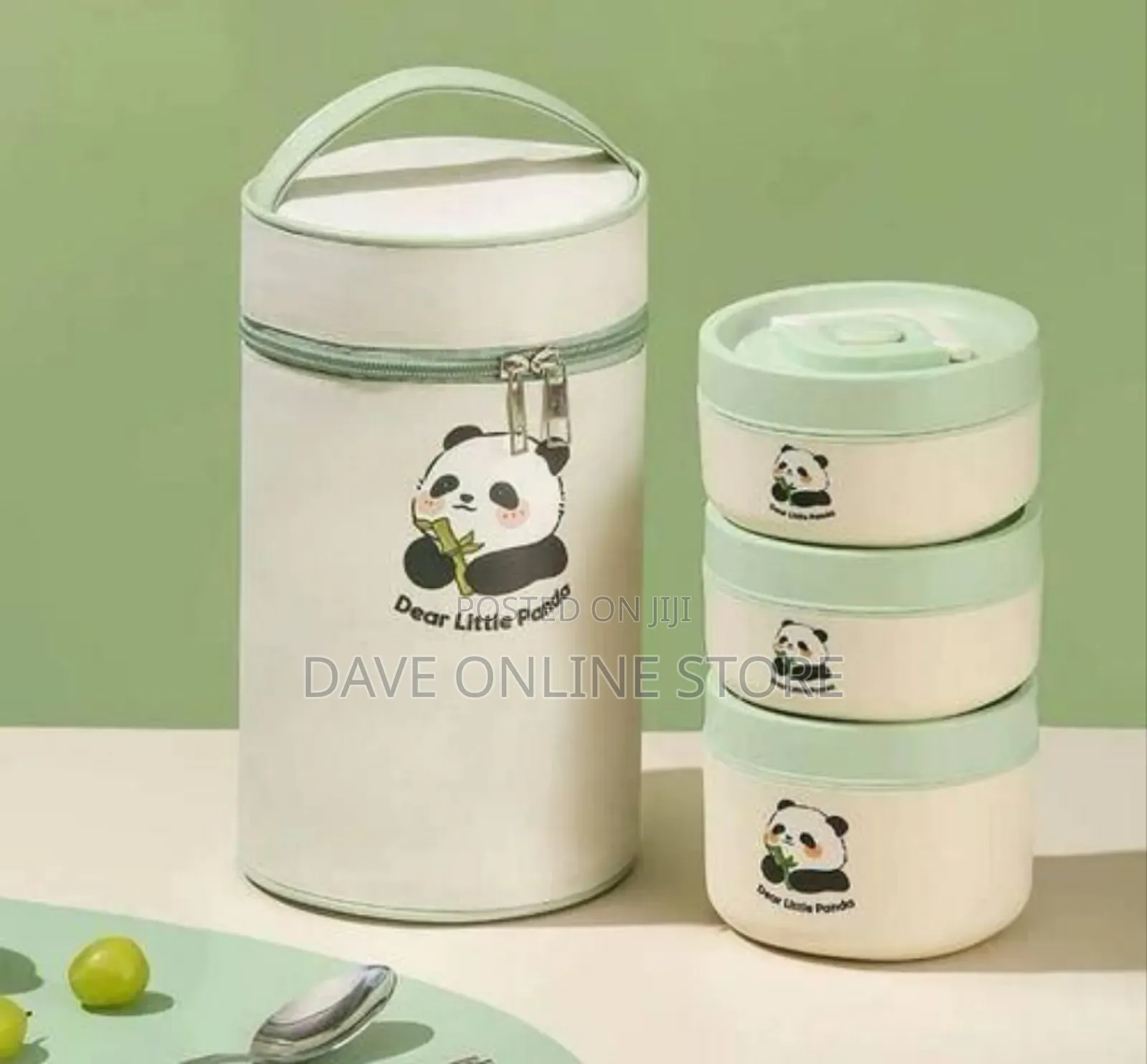 3-Piece Set of Thermal Lunch Boxe
