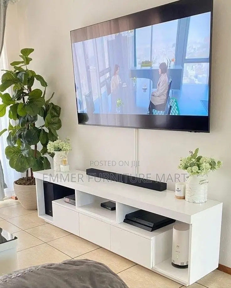 Wall Unit Tv Stand in 5 Feet Width