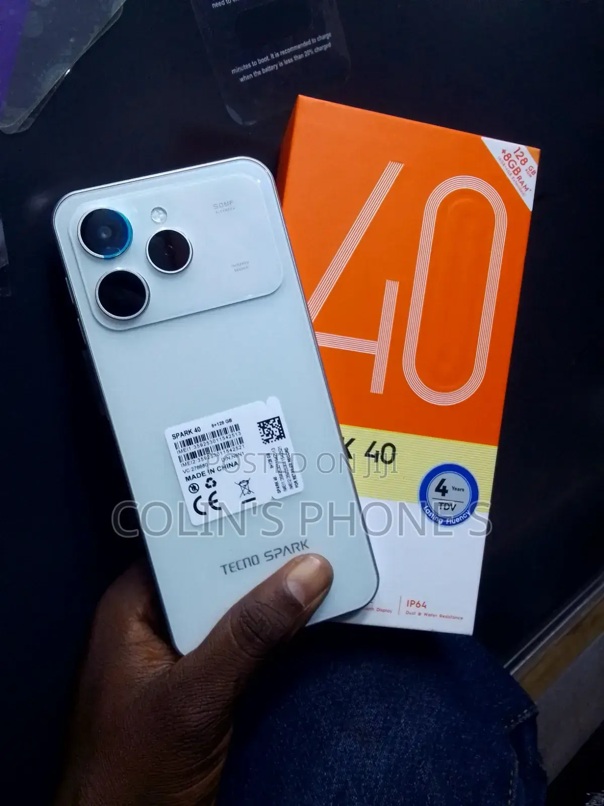 New Tecno Spark 40 256 GB White