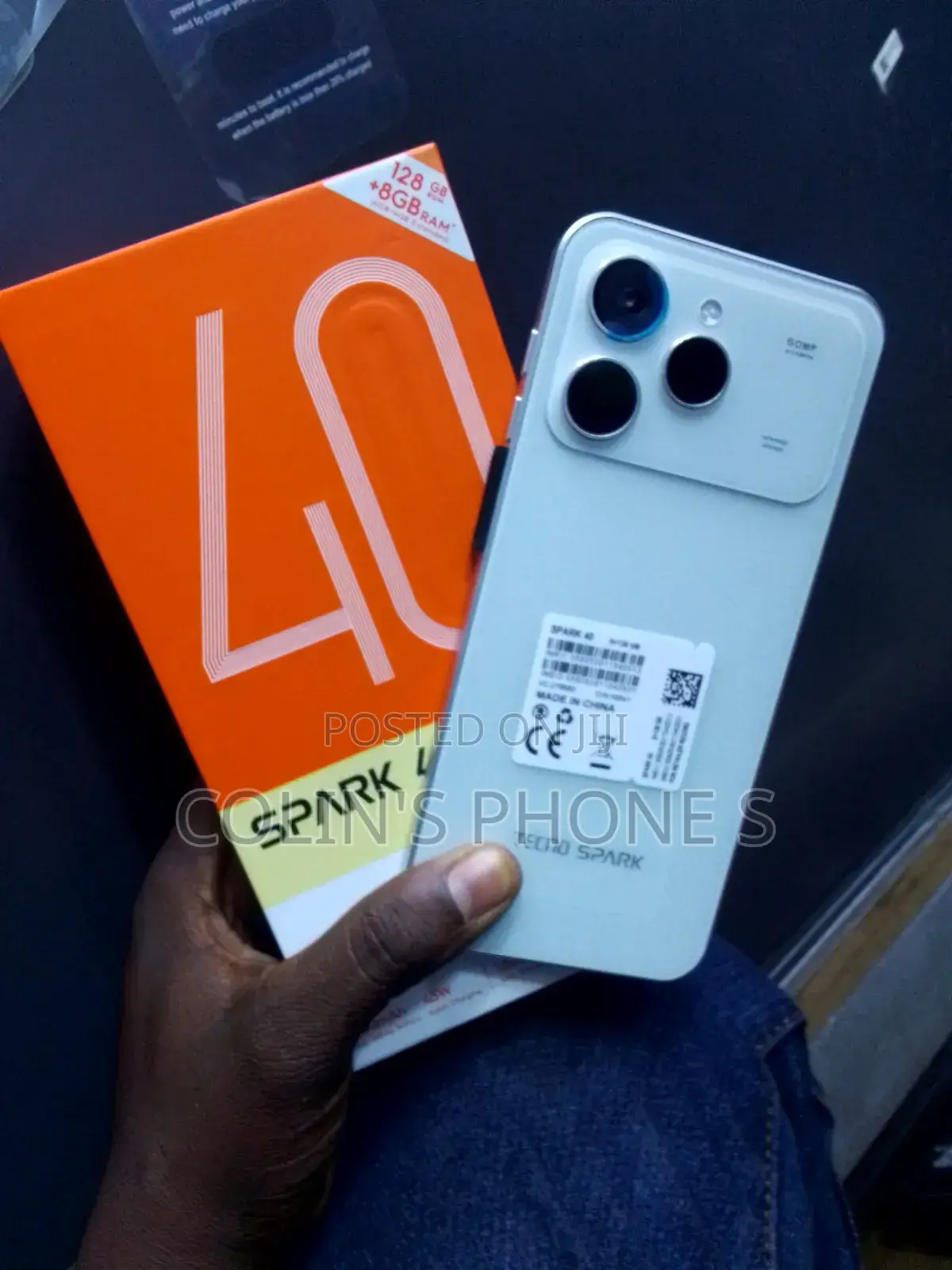 New Tecno Spark 40 256 GB White