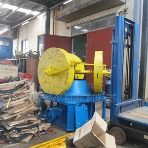 Heavy Duty Three Roller Wheel Gold Wet Pan Grinding Mill
