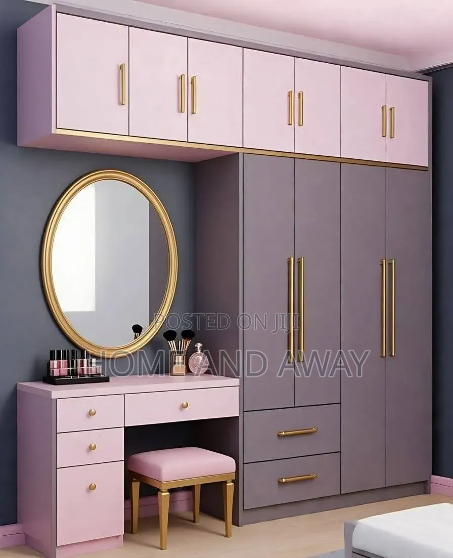Extra Class Wardrobes With Inbuilt Dressing Tables From 2,000,000/-