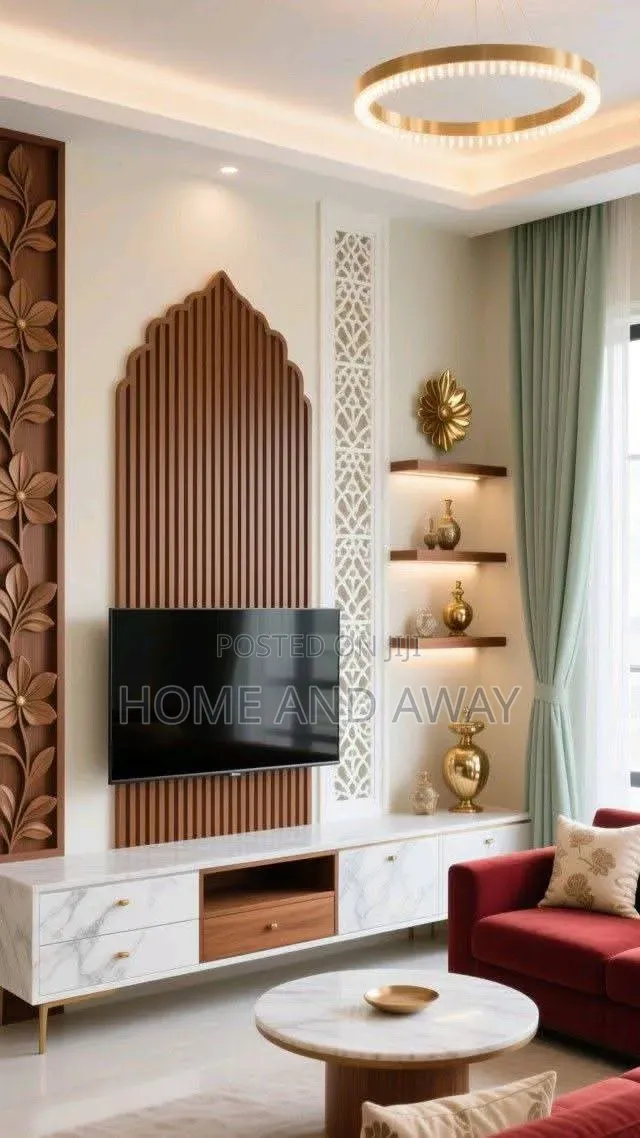 Krishna Wall Unit Tv Stands Customization From 1,800,000/- Any Colour