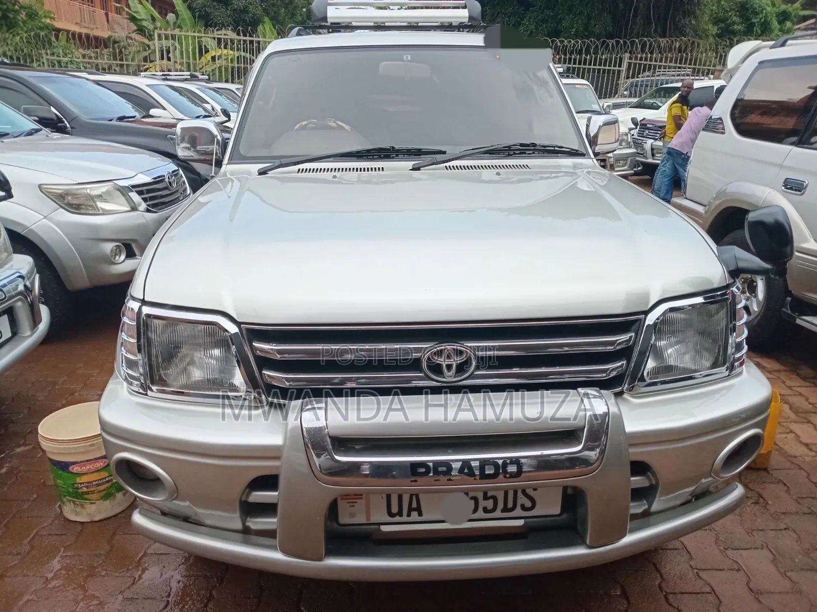 Toyota Land Cruiser Prado 1999 Silver