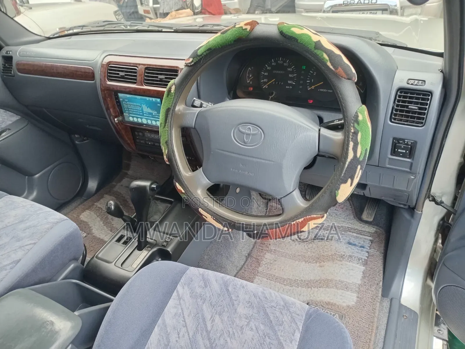 Toyota Land Cruiser Prado 1999 Silver