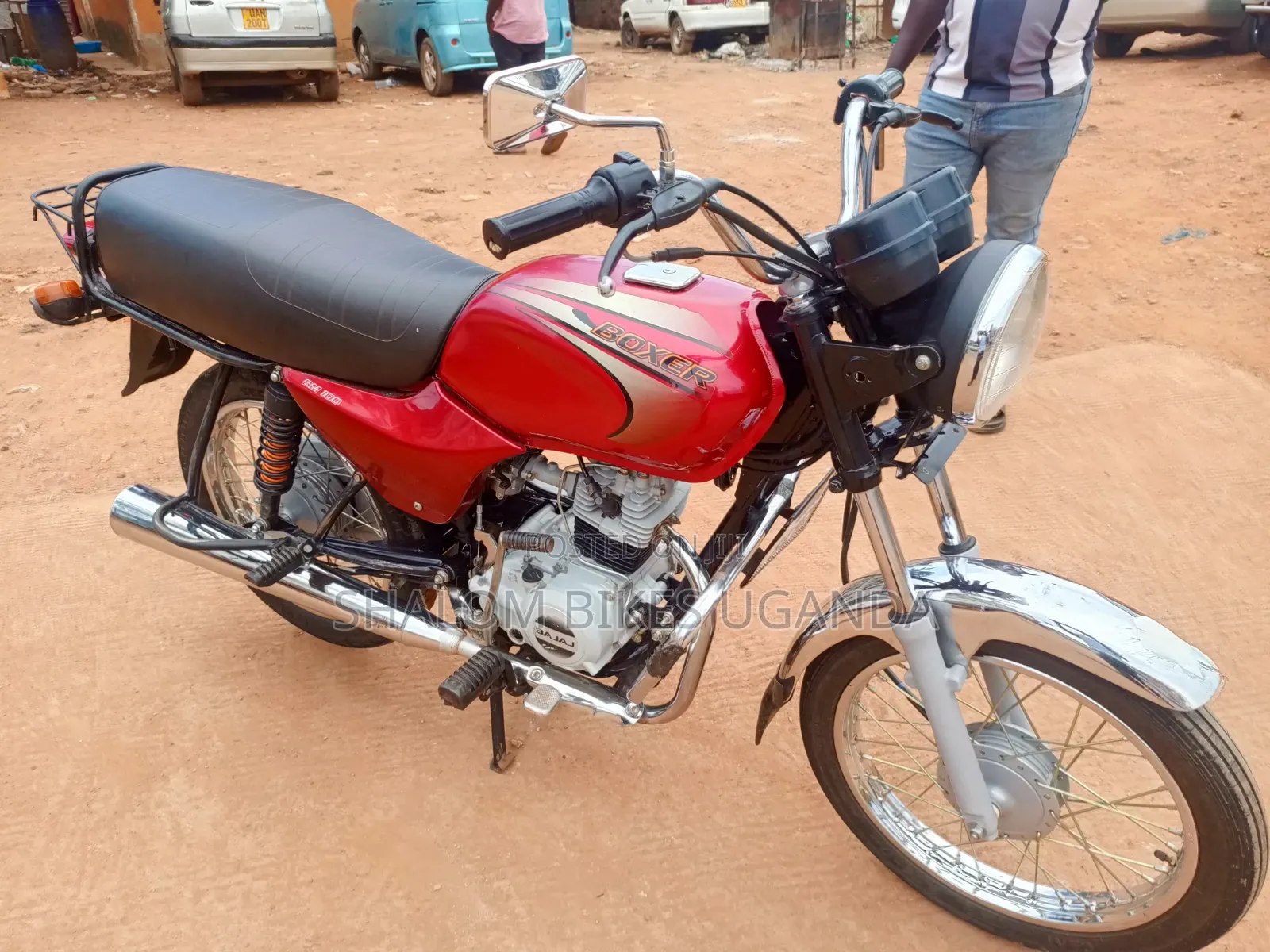 Bajaj Boxer 2025 Red