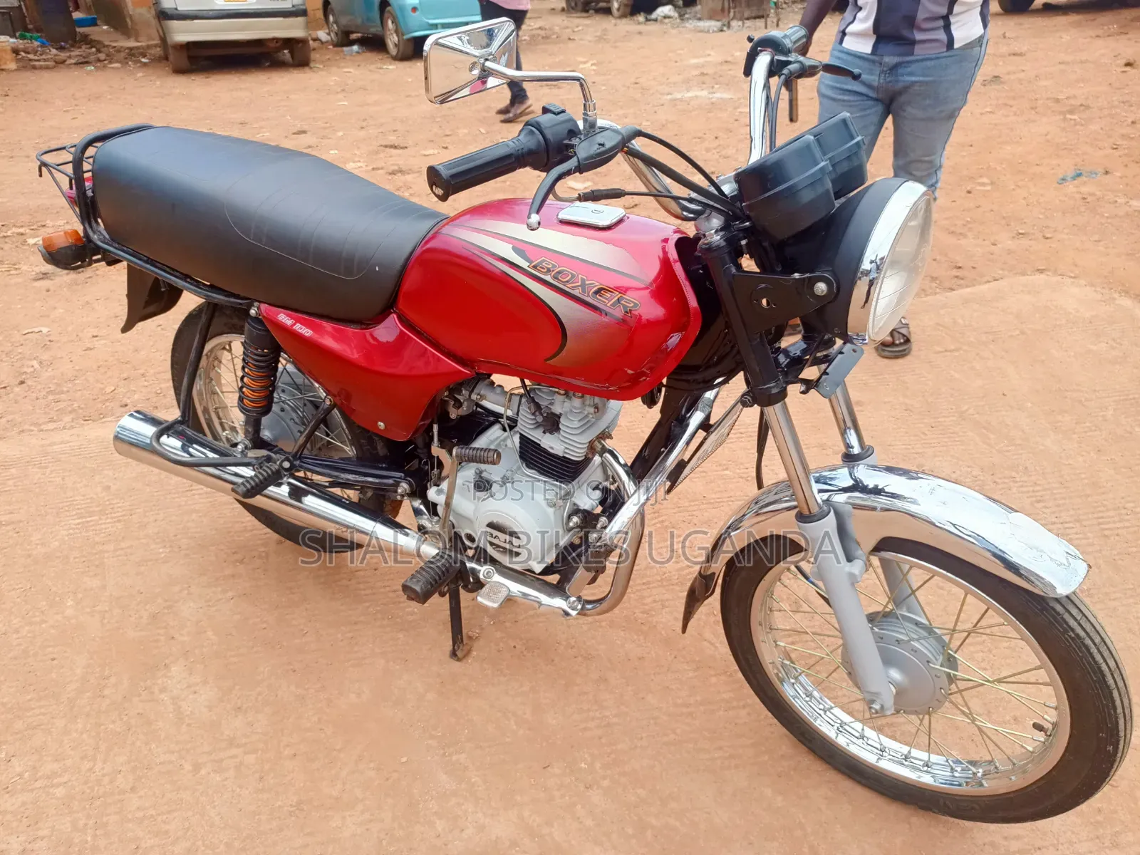 Bajaj Boxer 2025 Red