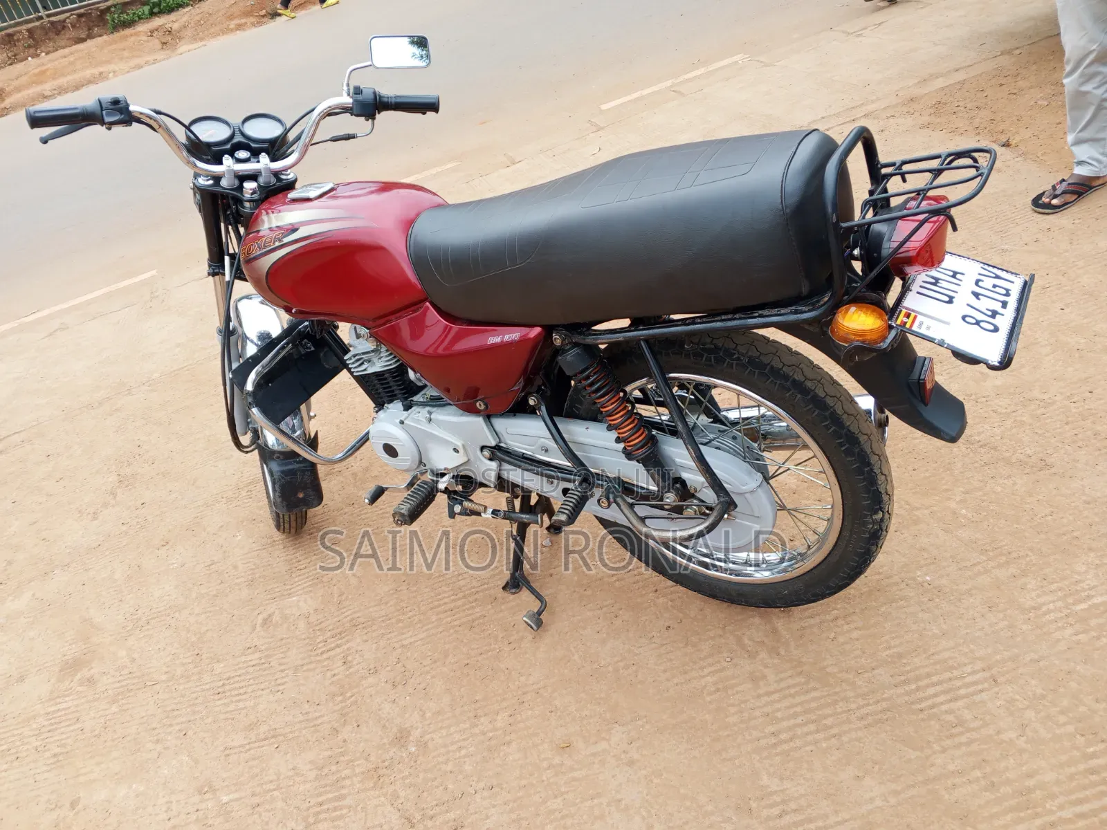 Bajaj Boxer 100 2025 Red