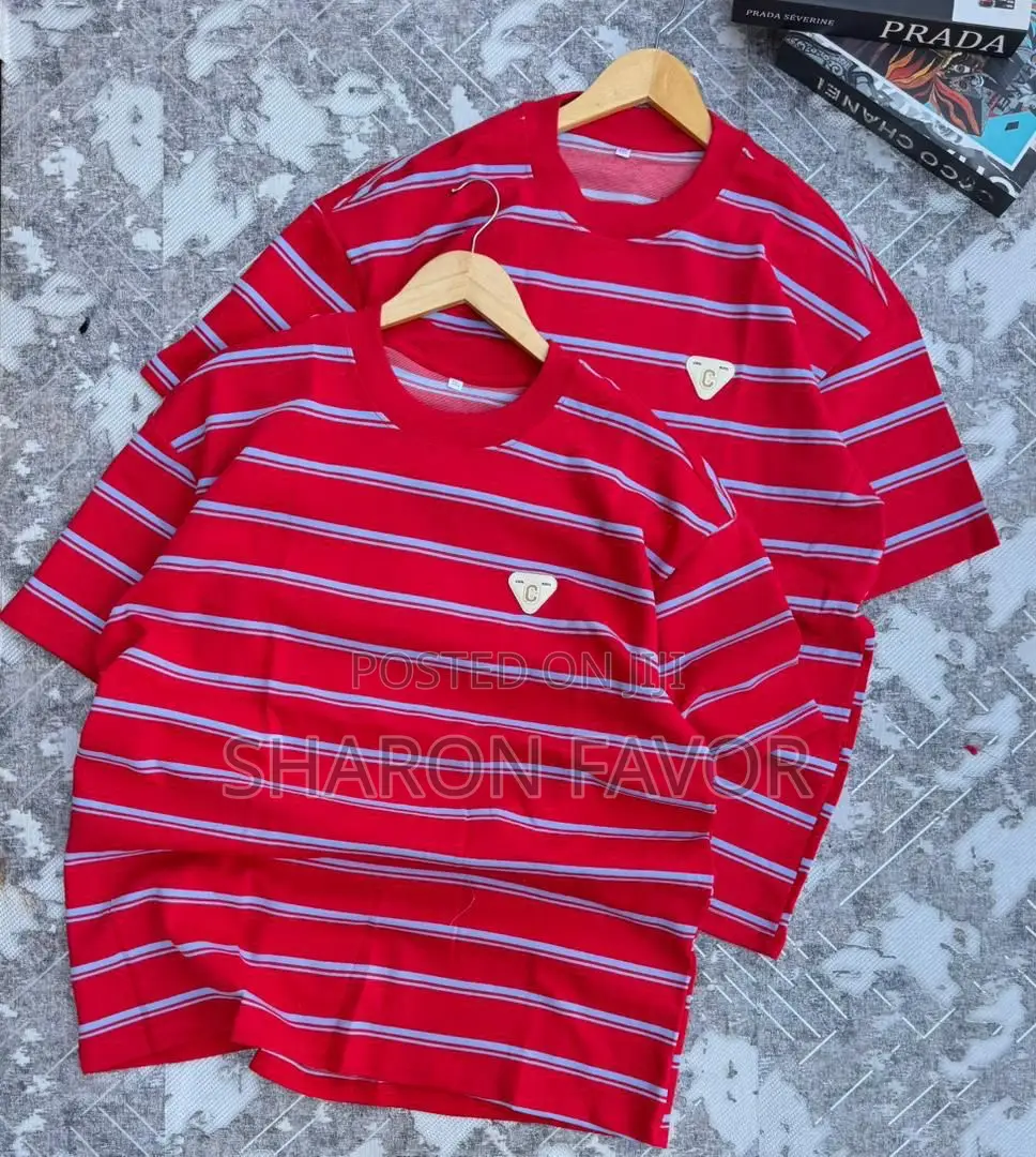 Men’S Striped Cotton T Shirts