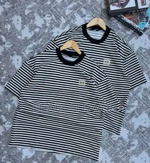 Men’S Striped Cotton T Shirts
