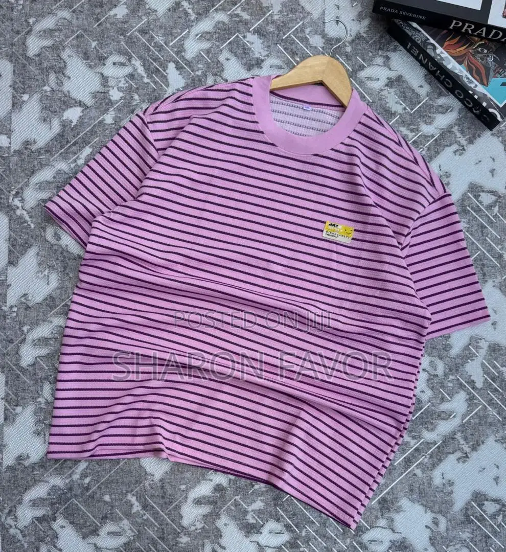 Men’S Striped Cotton T Shirts